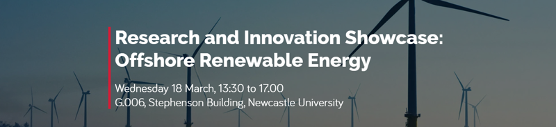 Newcastle University: Research and Innovation Showcase: Offshore Renewable Energy
