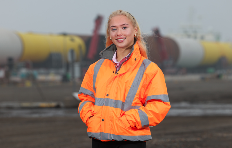 Evie's Role at Steel River Quay Marks Fourth Generation to Work on Site