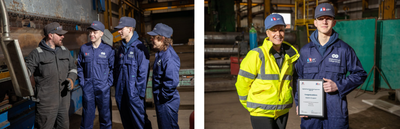 Steel Benders UK forges future engineering local talent through T-Level scholarships