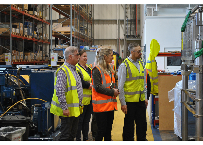 Film-Ocean Welcomes MP Harriet Cross and Councillor John Crawley to Ellon Headquarters