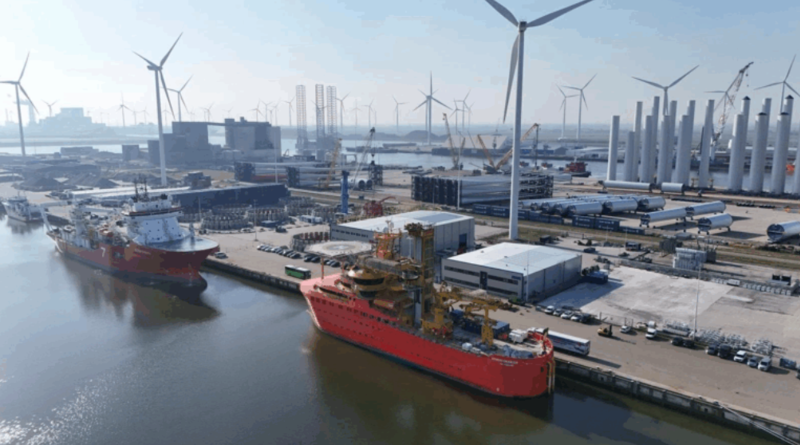 Clarksons Wins Port & Agency Services Contract for OranjeWind Offshore Wind Farm