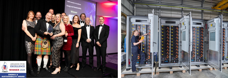 Dale Power Solutions Wins Energy and Sustainability Award at AMPS Awards for Excellence 2025