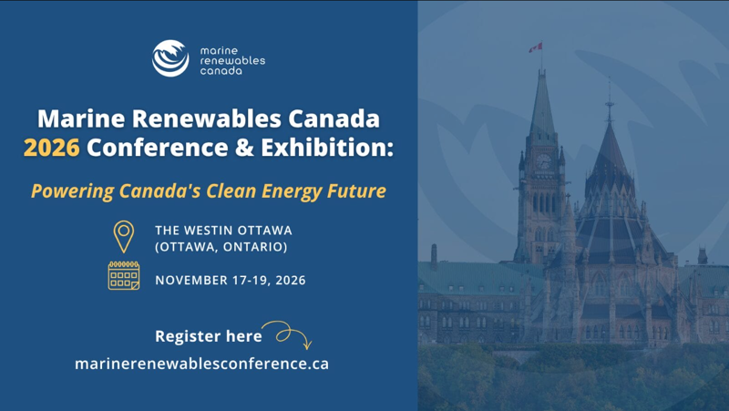 Marine Renewables Canada 2026 Conference & Exhibition