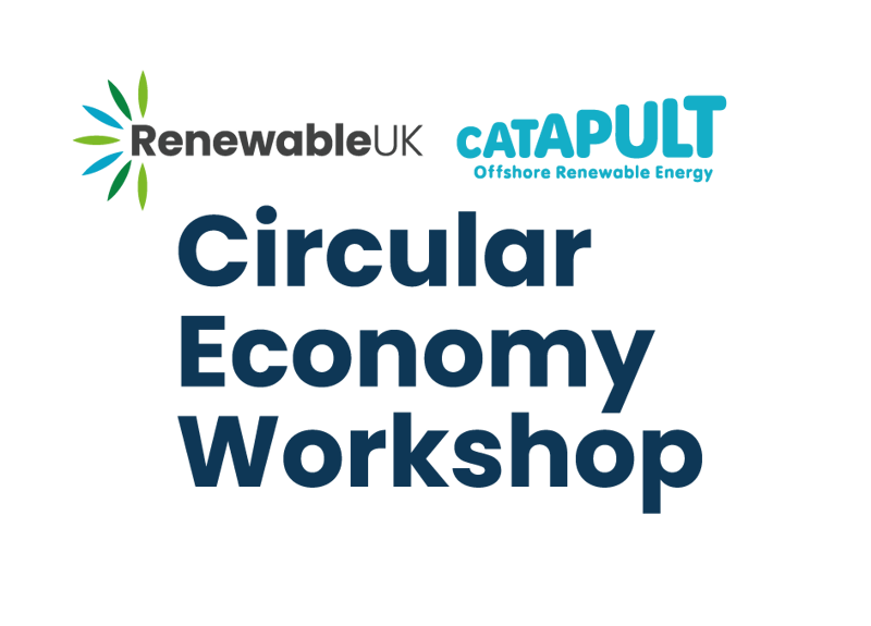 Join ORE Catapult at the Circular Economy Workshop in partnership with RenewableUK