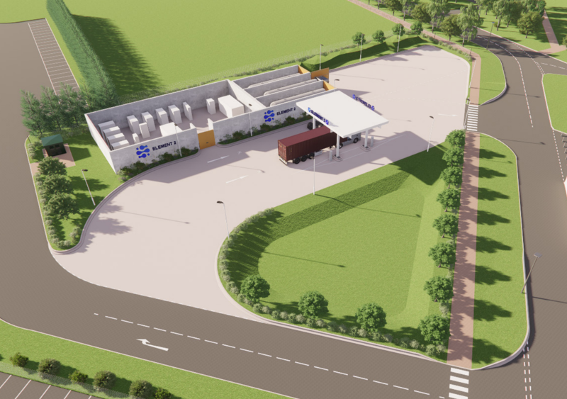 Planning permission granted for pioneering Hydrogen refuelling station at Teesside International Airport
