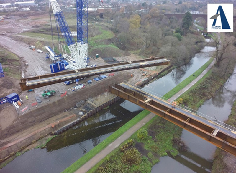 Allerton Steel completes Bridge fabrication and Installation