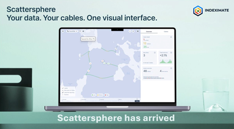 Indeximate Launches Scattersphere – Cloud Analytics to redefine Subsea Power Cable Maintenance