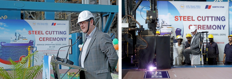 Construction begins on North Star’s SOV for EnBW