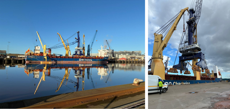 PD Ports strengthens bulk handling capacity at Teesport with £5.4m crane investment