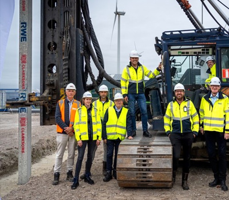 Clarksons Port Services Ground Breaking Ceremony