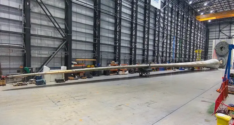 ORE Catapult and Bladena launch full-scale testing of next generation blade reinforcement technology