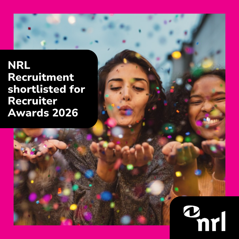 NRL Recruitment shortlisted for Recruiter Awards 2026