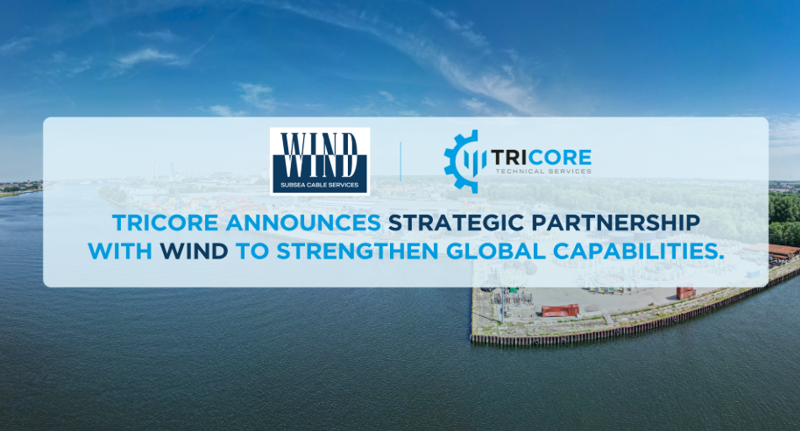 Tricore Announces Strategic Partnership with Wind to Strengthen Global Capabilities