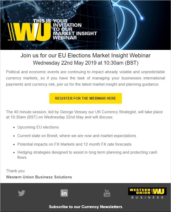 EU Elections: Market Insight Webinar