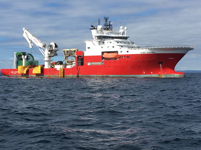 GLOBAL OFFSHORE TO SUPPORT THE INSTALLATION OF CRITICALLY IMPORTANT INFRASTRUCTURE ACROSS THE PENTLAND FIRTH