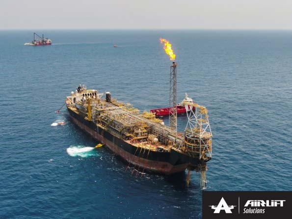 UAV Remote Inspection Offshore Ghana