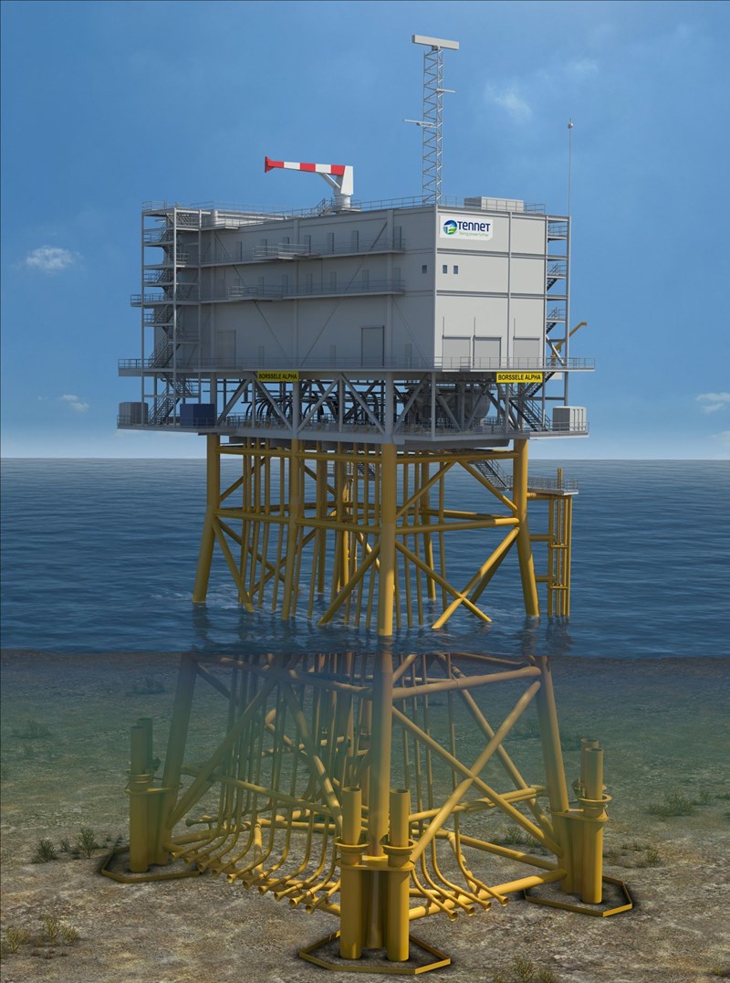ENGIE Fabricom and Smulders (Eiffage Métal) win Hollandse Kust Noord offshore transformer station contract