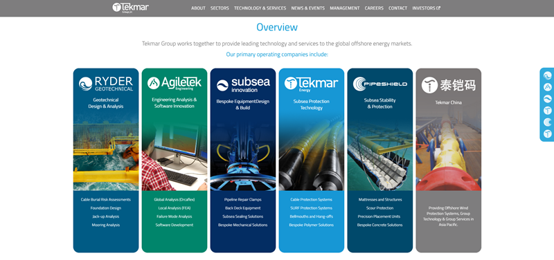Tekmar Group launches its group gateway