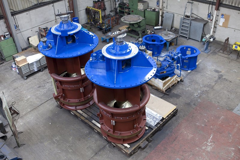 RSS Sir David Attenborough prepares for action as Tees White Gill Thrusters are run for first time