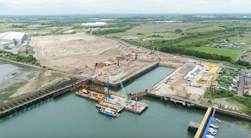 Dock work commences to spearhead development of major offshore energy site