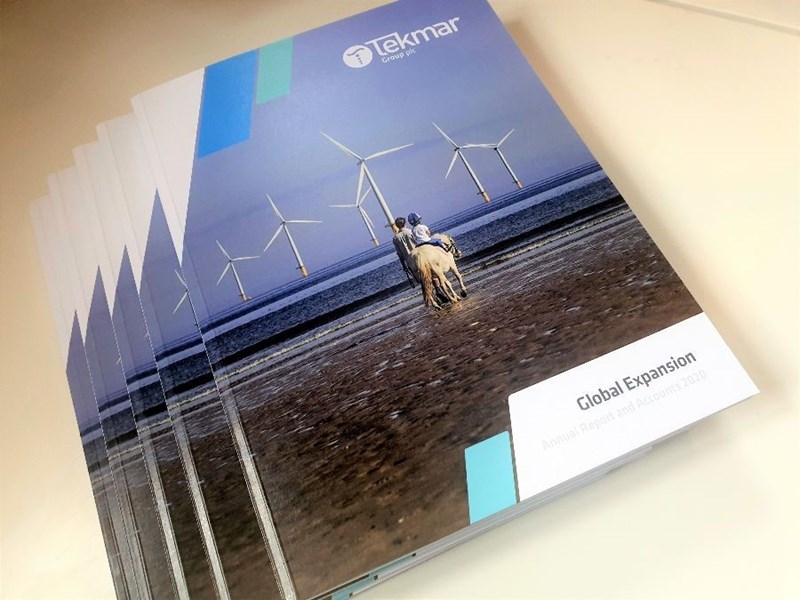 Tekmar Group plc Annual Report FY20 available for download