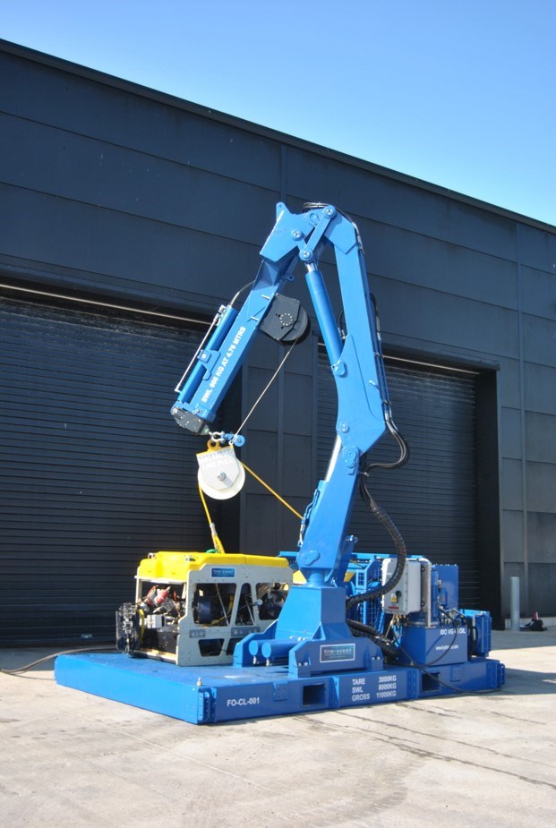 Film-Ocean invests in designing and manufacturing a compact ROV Launch and Recovery System