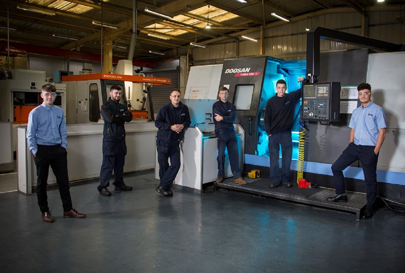 Gateshead engineering firm invests in new apprentices to support growth