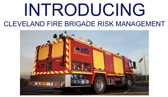Cleveland Fire Brigade Risk Management New Management