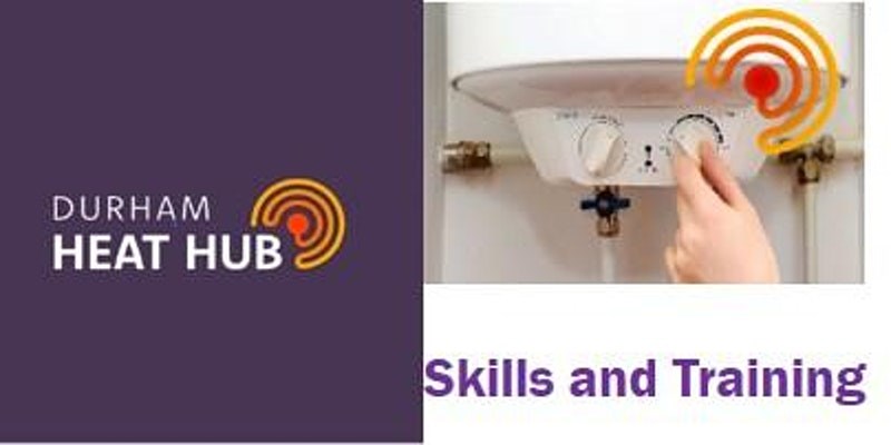 Durham Heat Hub is delighted to present our next FREE seminar on Training and Skills for Netzero on Thursday 25th February 10-12.