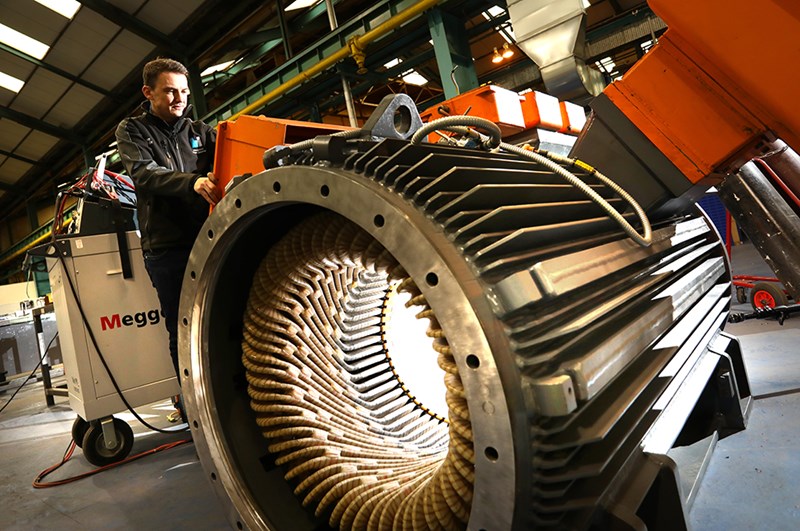 Static motor testing to support preventative maintenance programmes