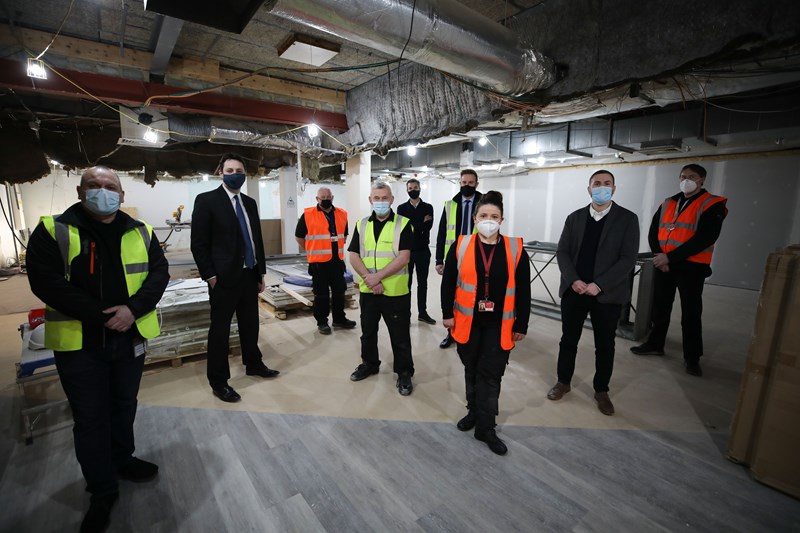 Mayor meets local firms joining work on airport transformation