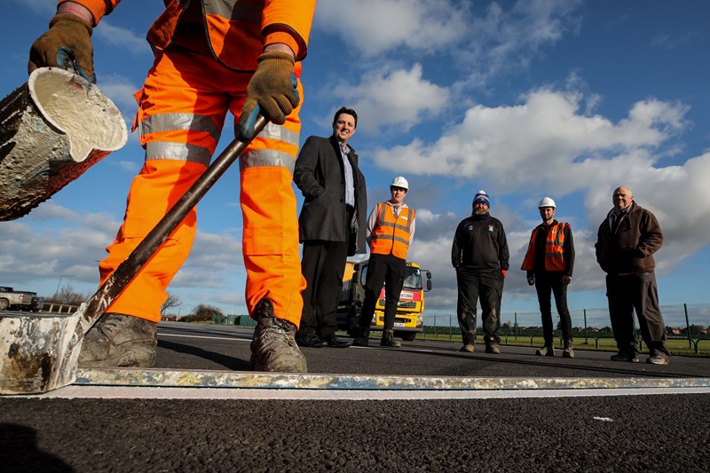 Construction firm at Teesworks pitch in to help local football club