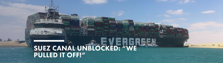 Suez Canal unblocked: “We pulled it off!”