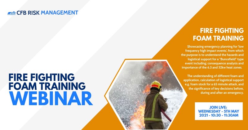 Fire Fighting Foam Training - Webinar