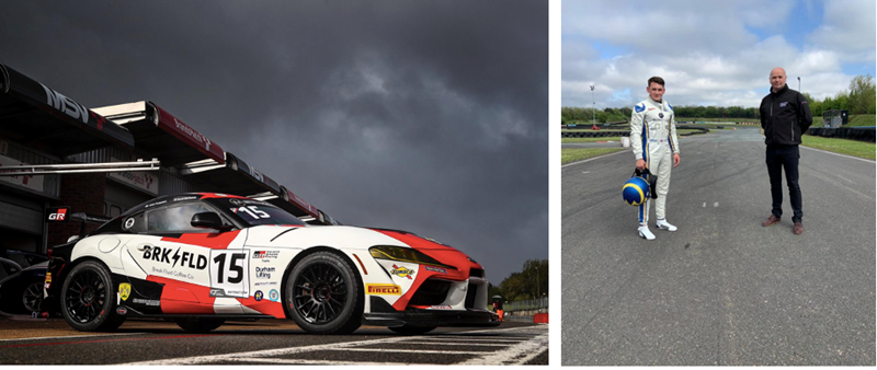 Durham Lifting are proud to announce its recent sponsorship of local talent Scott McKenna British Racing Driver in this years’ British GT Championship.