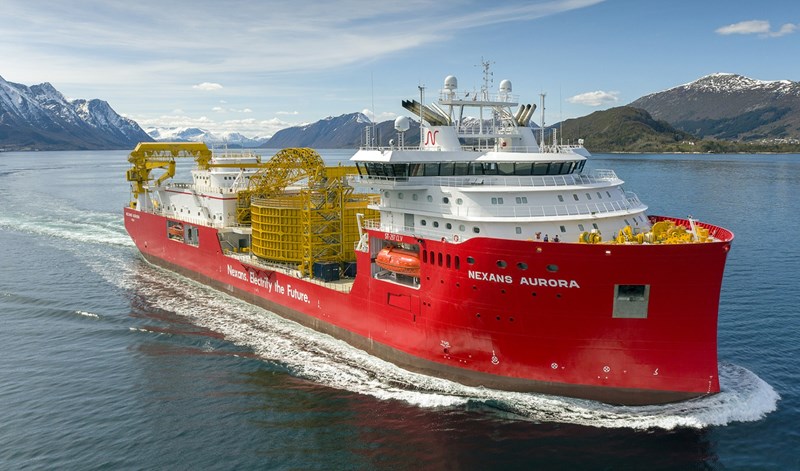 MAATS Delivers Cable Lay Equipment on CLV Nexans Aurora