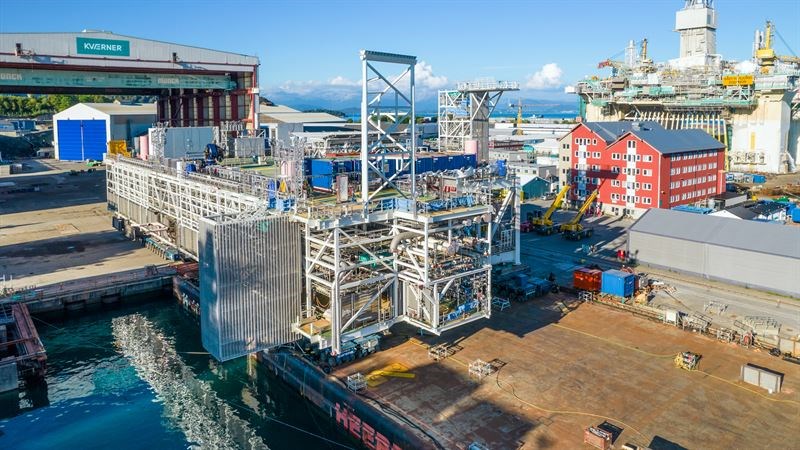 Aker Solutions Delivers Large Johan Sverdrup Module