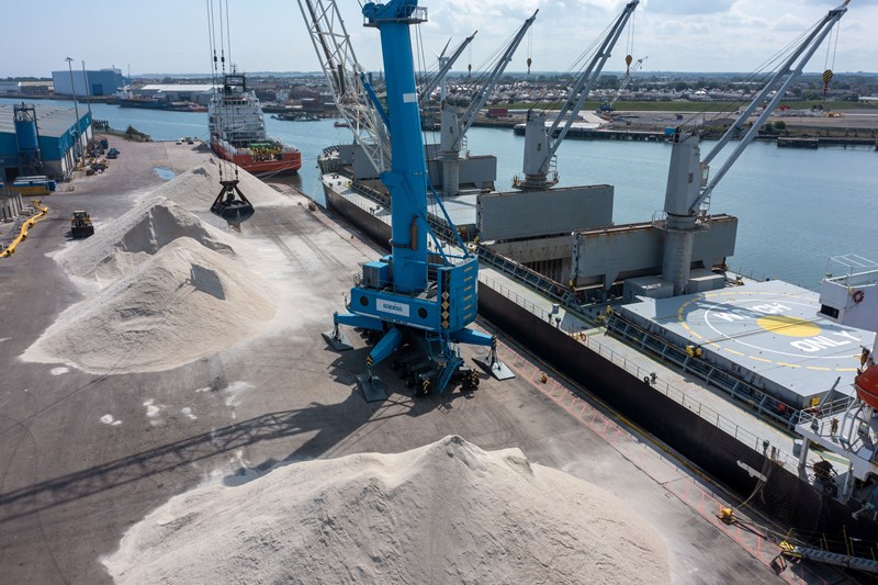 Port's Largest Ever Cargo to Help Secure Northumberland's Roads
