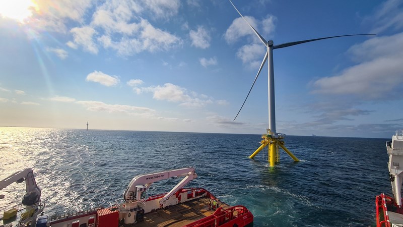 RWE, NTE and Havfram: joint participation in floating offshore wind project in Norway