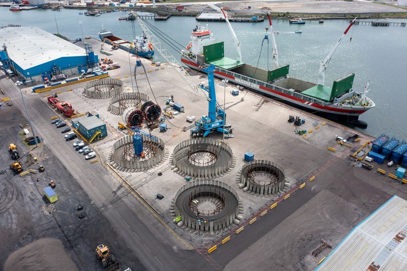 Port looks to future after seagreen cable contract win