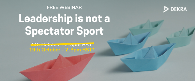 Dekra - Leadership is not a Spectator Sport