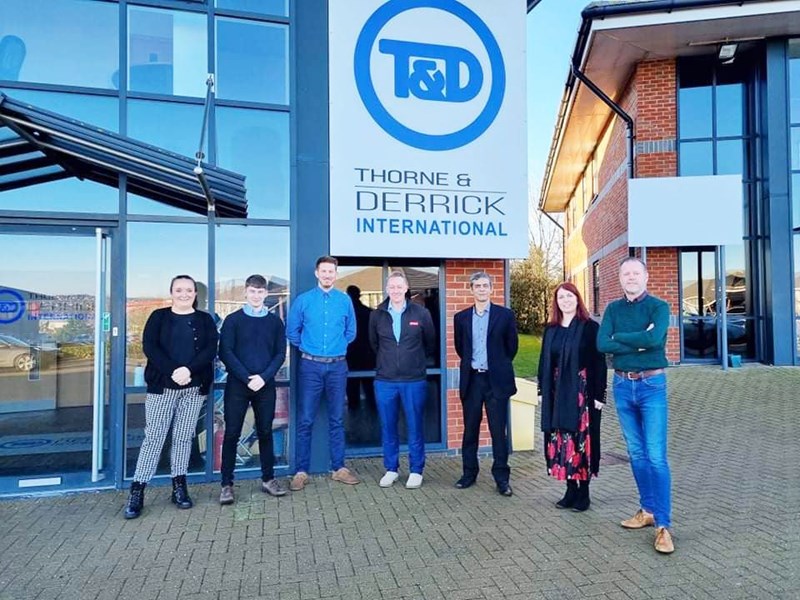 NOF Members Thorne & Derrick and Slingco Ltd supporting cables in the offshore wind industry