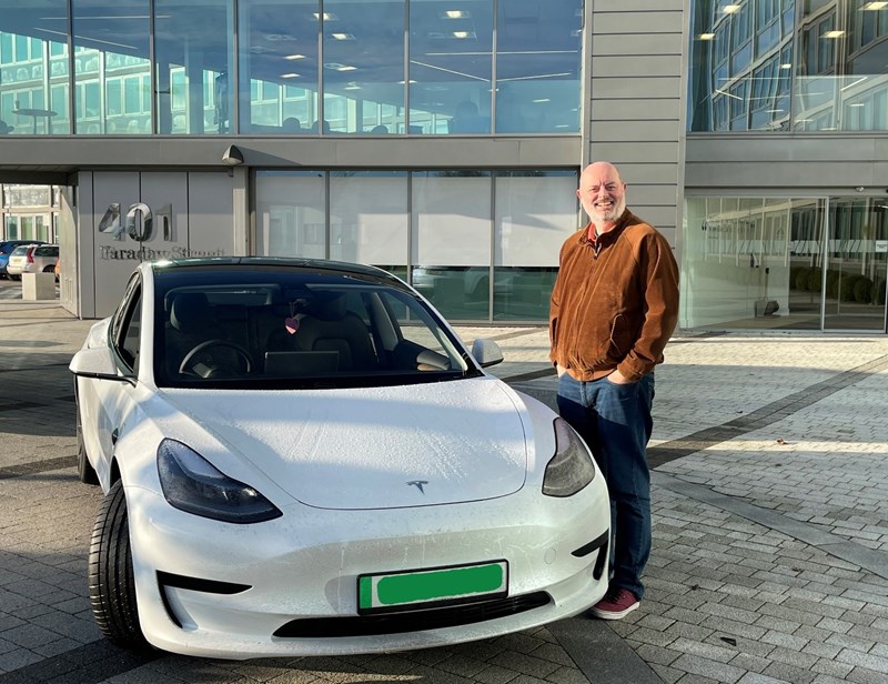 ITI employee’s Electric Dreams come true with new car scheme