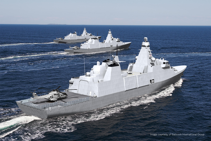 KAEFER Secure Five Ship Deal with Babcock to Provide Surface Protection Marine Coatings for the Type 31 Frigate Programme
