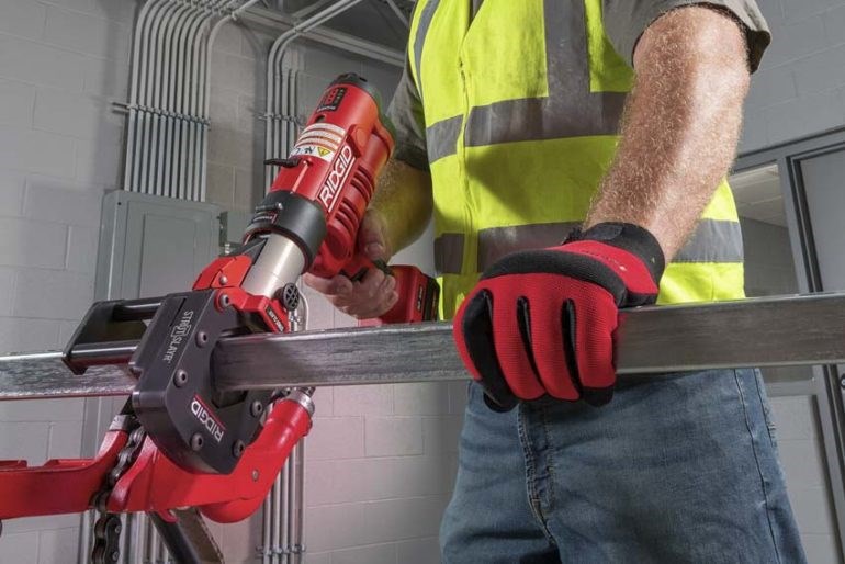 Strutslayr from Ridgid | The strongest most powerful strut channel cutter