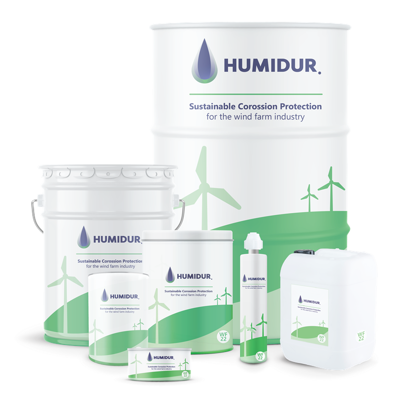 Acotec, the Belgian anti-corrosion coating company, launches Humidur® WF22, a special one-layer protection coating for wind farm industry.