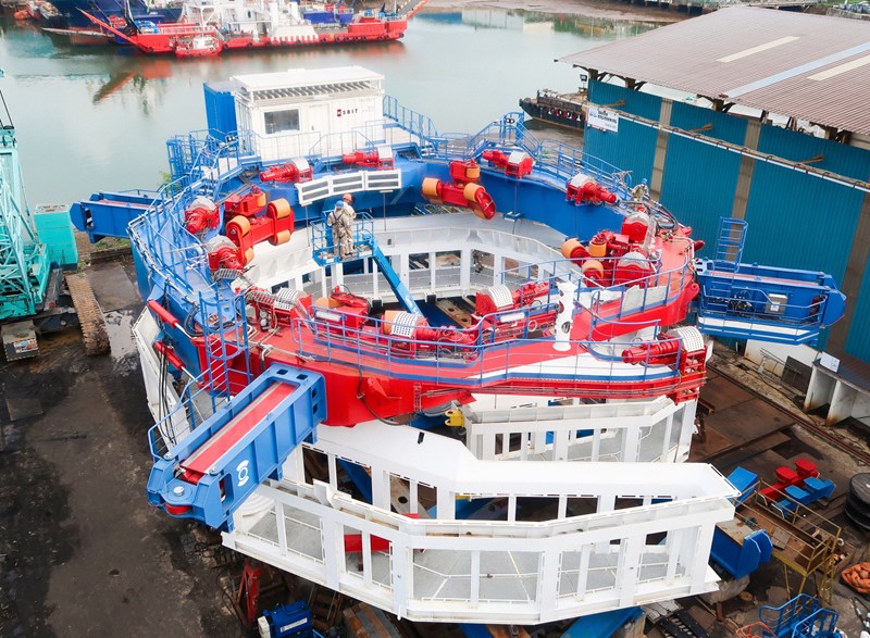 Osbit successfully delivers pile gripper system to Yunlin Offshore Wind Farm