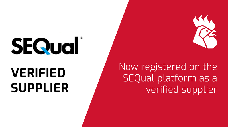Red Rooster Lifting SEQual Verified Supplier Announcement