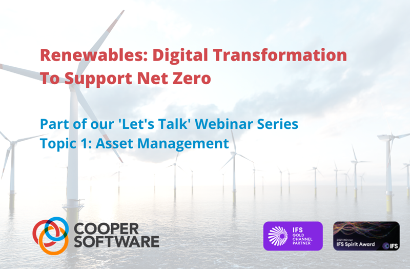 Cooper Software - Renewables: Digital Transformation to Support Net Zero