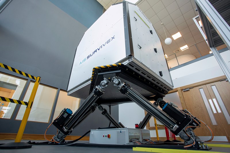 World-first for AIS Survivex following major investment in new state-of-the-art lifeboat simulators